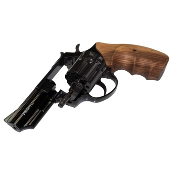 Револьвер PROFI-3" під набої Флобера чорний/дерево калібр 4мм
