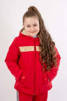 Верхній одяг Happy knopa Kgv 025 116 см червоний