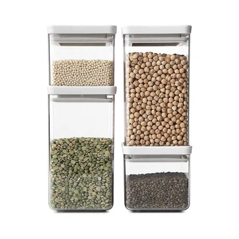 Набор модульных банок Brabantia Tasty (4 шт) (серый)