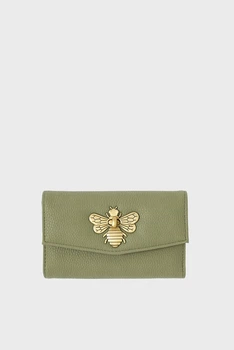Женский оливковый кошелек Britney Bee Wallet Accessorize OS 289002