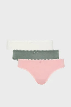 Женские трусики (3 шт) PK BAMBOO LACE TRI Accessorize XL 297087