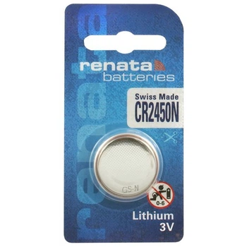 Батарейка литиевая Renata CR2450N, 3V, блистер 1шт