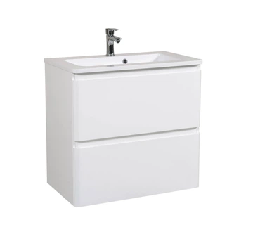 Тумба Акцент Консольна 80 см з умивальником Альфа