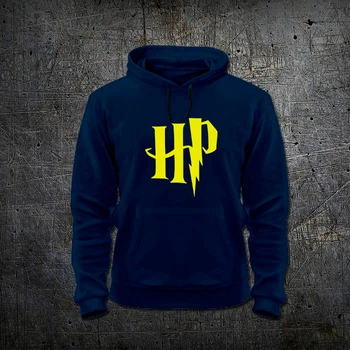 Худі Fruit of the Loom Гаррі Поттер Логотип Harry Potter Синій L (1494084)
