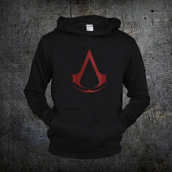 Худі Fruit of the Loom Лого Асасін Крід Assassins Creed Logo Чорний S (661)