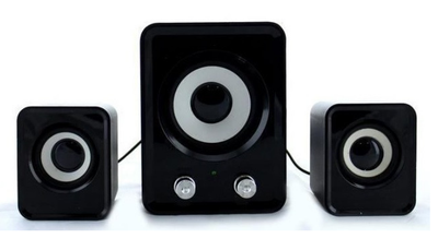 Колонки с сабвуфером для компьютера Good Sound 2.1 FT-202 Черные