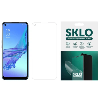 Защитная гидрогелевая пленка SKLO (экран) для Oppo Reno 3 Pro Матовый