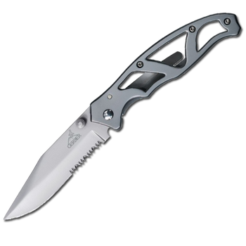 Нож Gerber Paraframe I - Stainless, серрейтор (22-48443)