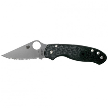 Ніж Spyderco Para 3 FRN Black серрейтор (C223SBK)