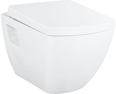 Унитаз подвесной CREAVIT Tetra TP326-11CB00E-0000 + сиденье Soft Close KC2103.01.0000E дюропласт