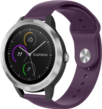 Ремешок Base для Garmin Vivoactive 3 Purple 20 мм (22999)