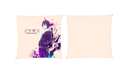 Подушка Бездомный Бог / Noragami квадратная двухсторонняя стандарт 35 х 35 см - MyTee