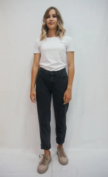 Джинсы NEVER DENIM JP Plper Rall 98 L черный 1910805