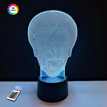 3D нічник "Череп 5" 3DTOYSLAMP