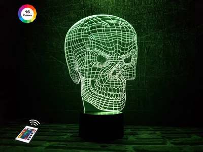 3D нічник "Череп 3" 3DTOYSLAMP
