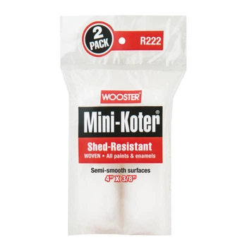 Комплект миниваликов (100ммх10мм) SHED-RESISTANT MINI-KOTER® 2-PACK 4"х3/8" Wooster