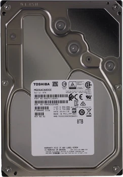 Жорсткий диск 3.5" 8Tb Toshiba Enterprise Capacity SATA3 256Mb 7200 rpm (MG06ACA800E) (Ref)