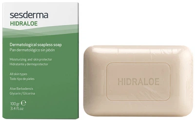 Дерматологічне мило Sesderma Hidraloe Dermatological Bar 100 г (8470003957649)