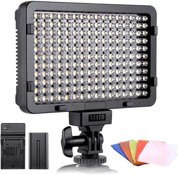 Накамерный свет ESDDI PLV-280 176 LED 3200-5600 K