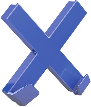Магніт Dahle Mega Cross 90х90 мм Синій (4009729067994)