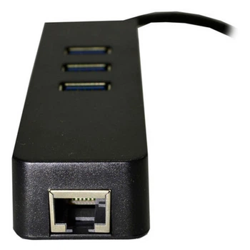 Мережева карта Dynamode USB USB3.1-TypeC-RJ45-HUB3 (USB3.1-TypeC-RJ45-HUB3)
