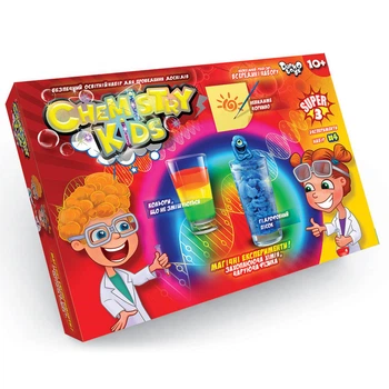 Детский набор для проведения опытов "CHEMISTRY KIDS" Danko Toys CHK-02 Набор №4