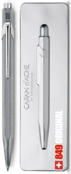 Ручка Caran d'Ache 849 Original срібна + бокс