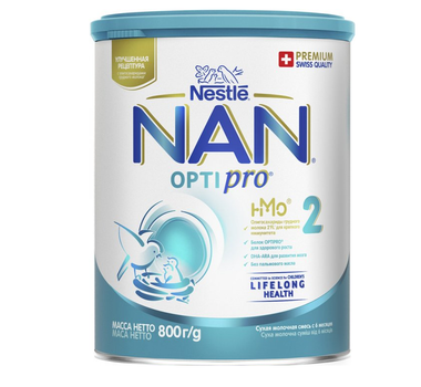 Дитяча суміш молочна суха Nestle NAN 2 Optipro з олігосахаридом 2 FL (bc-343678)
