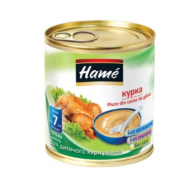 Пюре Hame м'яка ясне курка 100 г (bc-345409)