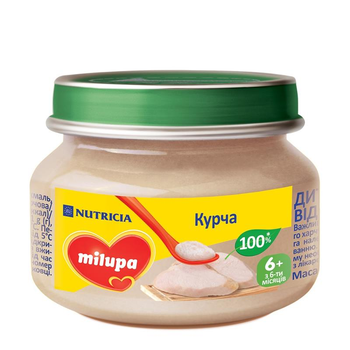 Дитяче пюре м'ясне Milupa Курча 80 г (bc-344961)