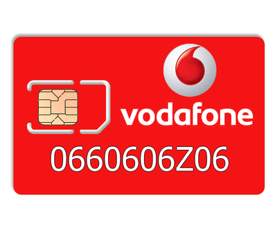 Красивый номер Vodafone 0660606Z06