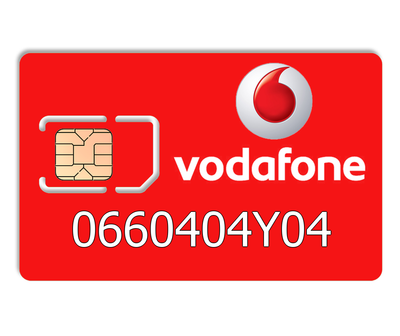 Красивый номер Vodafone 0660404Y04