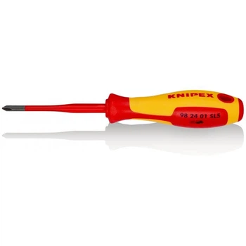 Отвертка для винтов с крестовым шлицем Phillips KNIPEX 98 24 января SLS