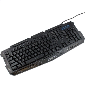 Игровая клавиатура с подсветкой молния Atlanfa M200L - Проводная клавиатура с тремя режимами подсветки