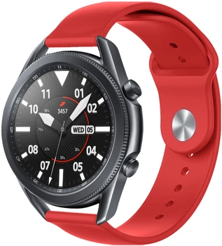 Ремешок Base для Galaxy Watch3 45mm Red (21643)