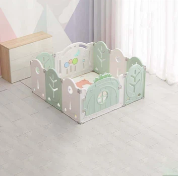 Манеж Магический лес Оливковый 123*123*62