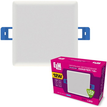 Стельовий світильник ELM Master 12W 6500K (26-0070)