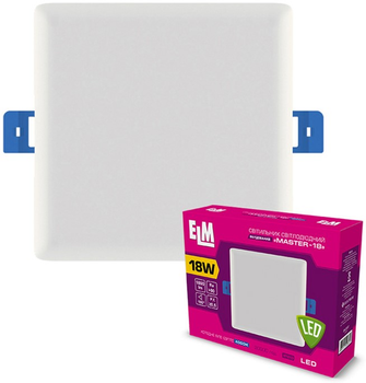 Світильник стельовий ELM Master 18W 4000K (26-0097)
