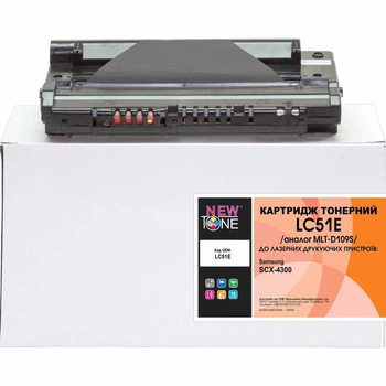 Картридж для Samsung SCX-4300 NEWTONE 109S Black LC51E