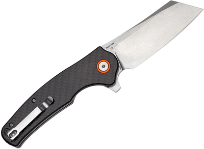 Нож CJRB Knives Crag CF Black (27980240)