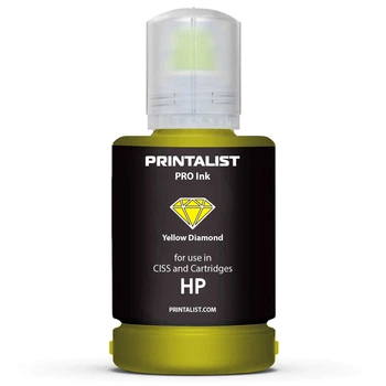 Чернила для HP DeskJet 2820E PRINTALIST UNI Yellow 140г PL-INK-HP-Y