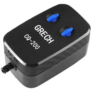 Компресор SunSun Grech CQ-200 для акваріума двоканальний