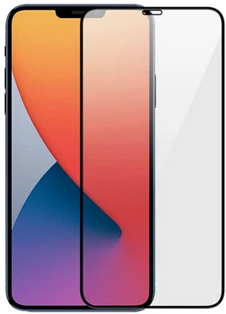 Защитное стекло для смартфона Apple iPhone 12/12 Pro PowerPlant Black (GL609291)