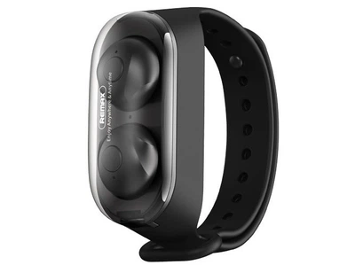 Навушники оригінальні REMAX TWS-15 Black з браслетом (Bluetooth)