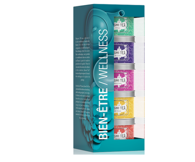 Набір чаю Kusmi Tea Wellness з з/б 3х25 г + 2х20 г