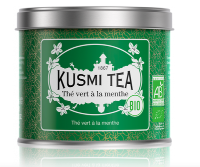 Зелений органічний чай Kusmi Tea Spearmint з/б 100 г