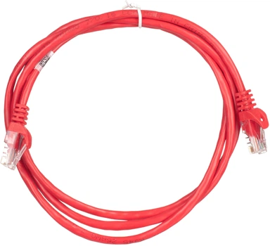 Патч-корд 2E CAT5e UTP RJ-45 26AWG 7/0.16 CCA 1.5 м PVC Красный (2E-PC5ECA-150RD)