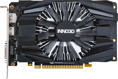 Відеокарта INNO3D PCI-Ex GeForce GTX 1650 Super Compact 4GB GDDR6 (128bit) (1725/12000) (DisplayPort, HDMI, DVI-D) (N165S1-04D6-1720VA29)
