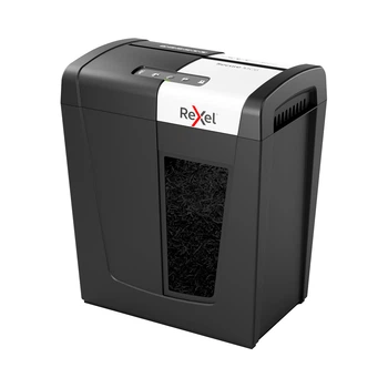 Шредер Rexel Secure Mс6 400x340x220 мм черный (2020130EU)