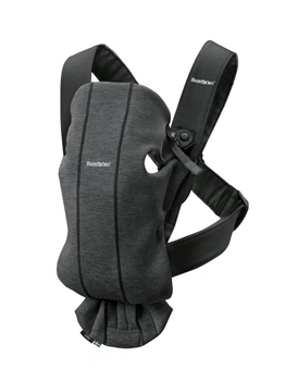 Кенгуру-перенесення BabyBjorn Mini 3D Jersey Charcoal Grey, 7317680210760